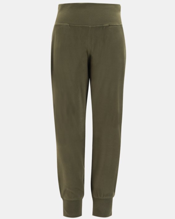 Women's UA Meridian Cold Weather Joggers in Green image number 0